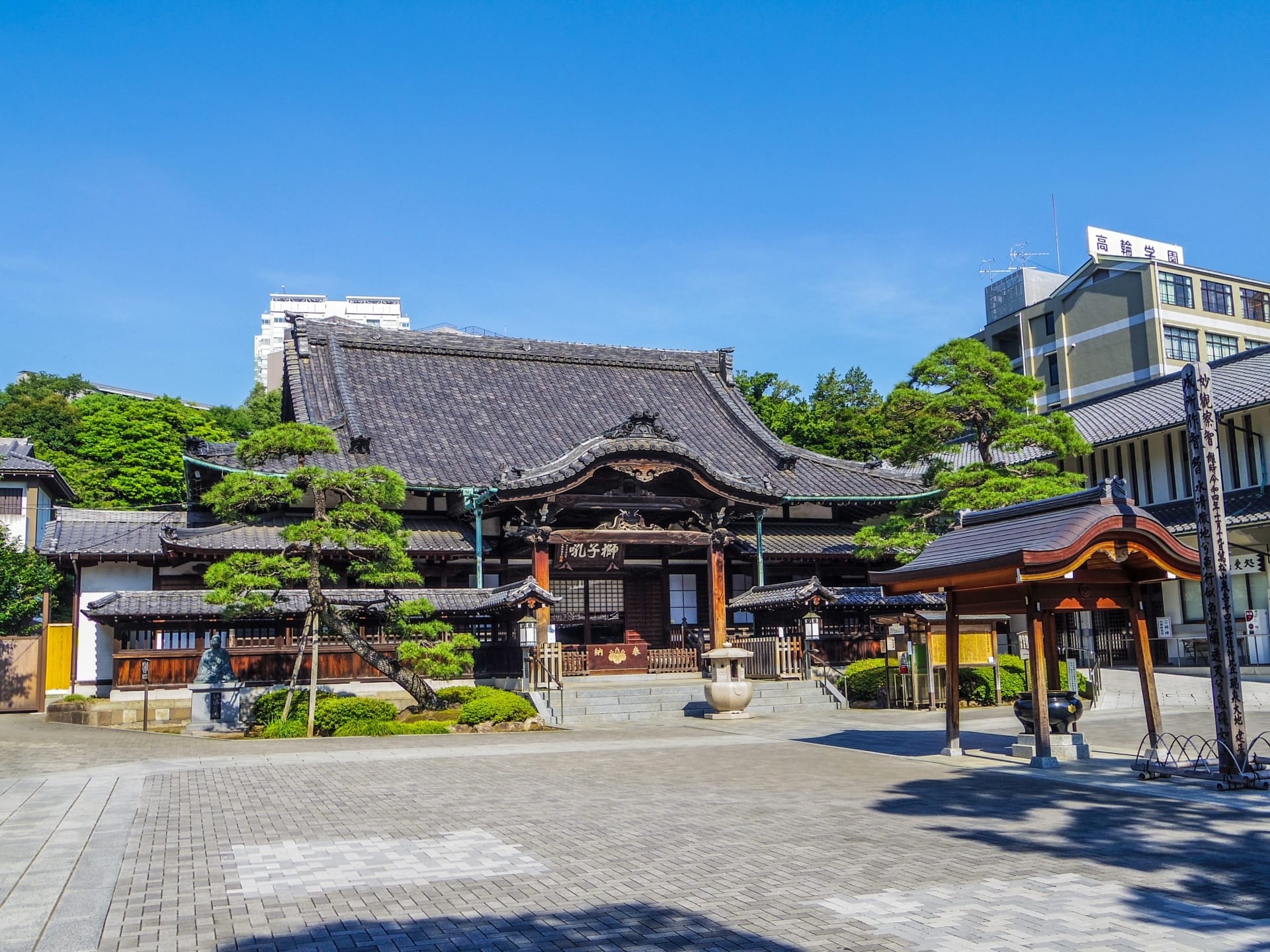 Main hall of Sengakuji Temple, Tokyo