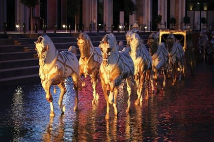 The Land of Legends Night Show with Roundtrip Transfer from Side