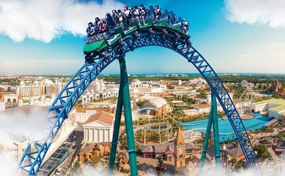 Land of Legends Theme Park Ticket with Transfers in Side