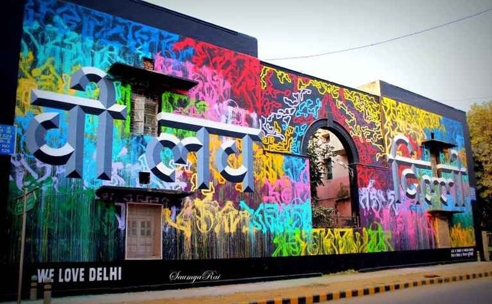 Delhi Street Art Tour On Private Basis