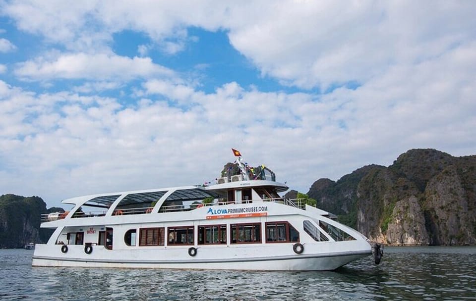 Alova Premium Cruise Halong Bay from Tuan Chau Harbor