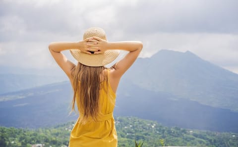 Private Day Tour of Bali Volcano and Jungle Swing Experience