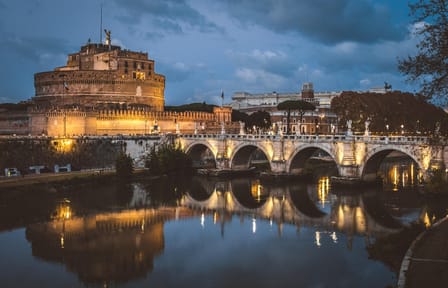 Sunset Bike Tour of Historic Sites in Rome