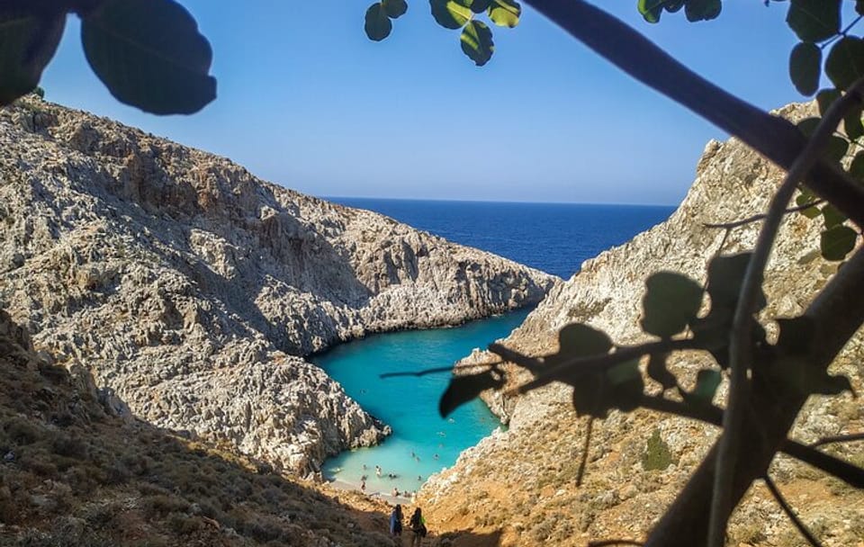 Private Tour of Seitan Limania and Zorbas Beach in Chania