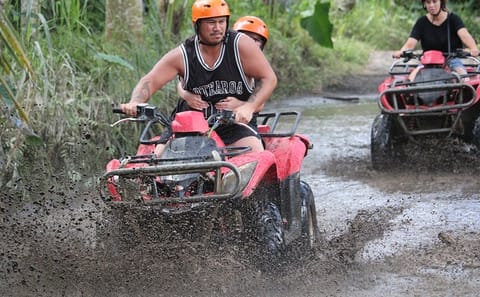 ATV Adventure and Ayung River Rafting in Ubud, Indonesia