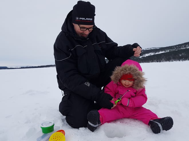 Ice Fishing & Steaming Hot Drinks 3