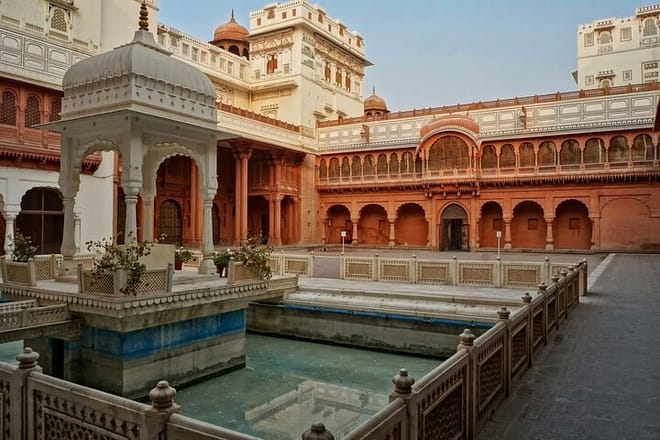 Interior Scene of Junagarh Fort