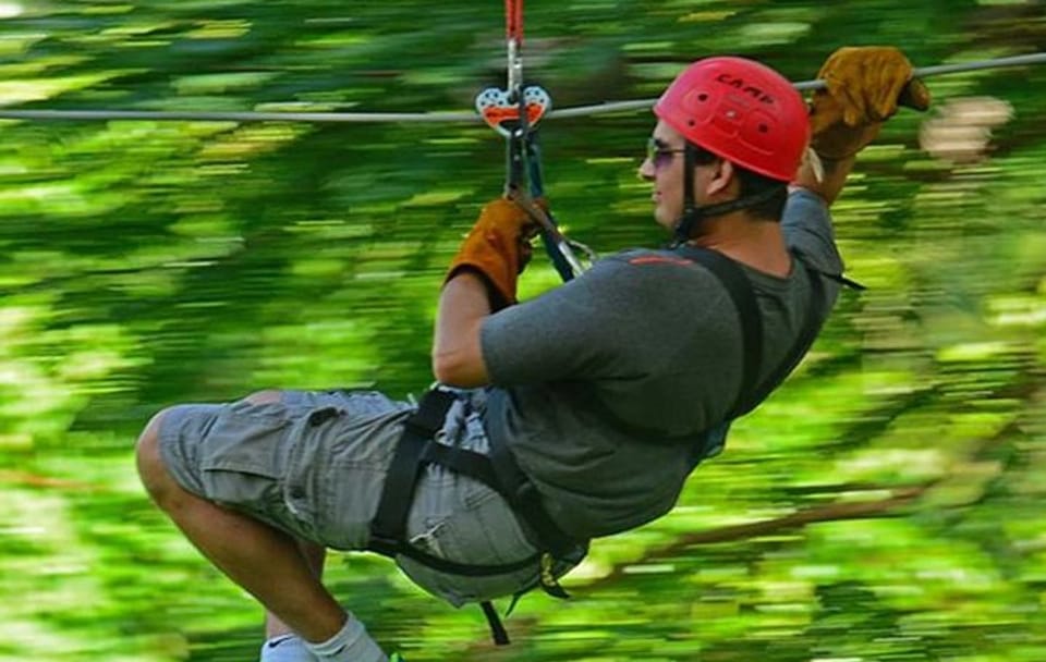 Zipline Adventure and Dunn's River Falls Tour in Ocho Rios