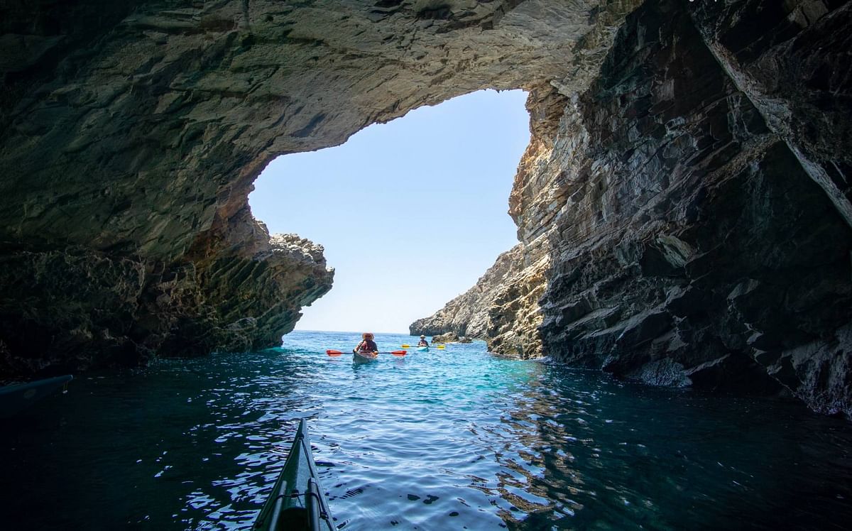 2-day sea kayaking in Samaria National Park, Crete