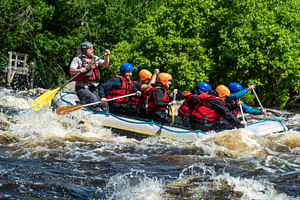 Rafting in Kuusaa River in Lakeland