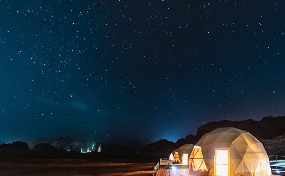 Private Overnight Bedouin Experience in Wadi Rum from Amman
