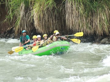 Full-Day Rafting and Zip-lining Adventure in San Ramón