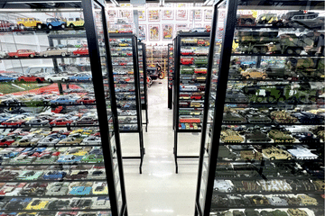 Scale Model Car Tour at Goldvarg Collection in Weston