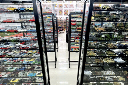 Goldvarg Collection Scale Model Car Experience. More than 22,000 cars!