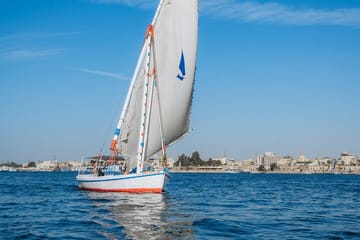 Sunset Felucca Ride on the Nile with Tea in Aswan