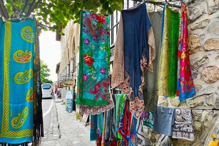 Sheki tour-Sheki strreet shopping tour-Sheki handwork-VLA Tourism-VLA Travel-Kelagayi