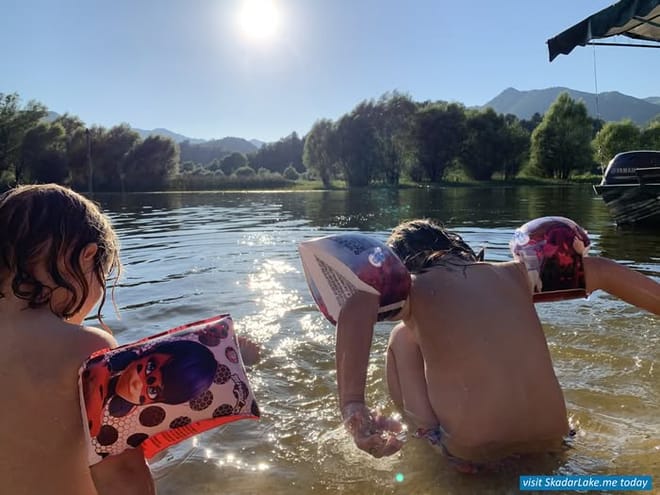 private, guided Tour: Dodoši Boat Excursion - ancient montengrin village and swimming spot in Skadar Lake National Park