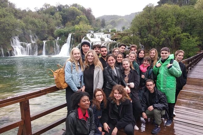 School trip to Krka