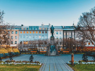 Austurvöllur Square