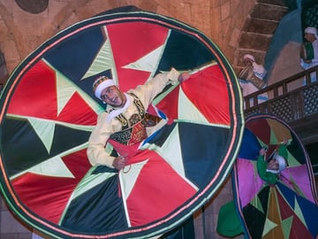 Private Cairo Evening: Tannoura Sufi Show at Wekalet El Ghoury
