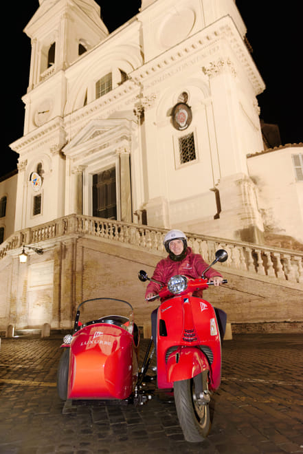 Vespa Sidecar Tour: Rome by Night 9