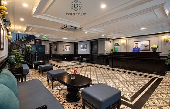 Doris Cruise 5 Star Luxury Cruise 2Day/1Night Halong & Lan Ha Bay