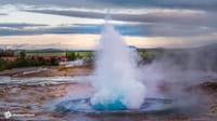 Strokkur erupting