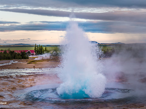 Strokkur erupting
