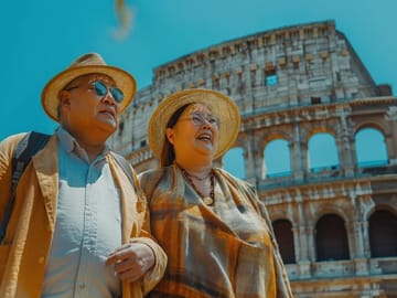 Professional Photoshoot at the Colosseum in Rome