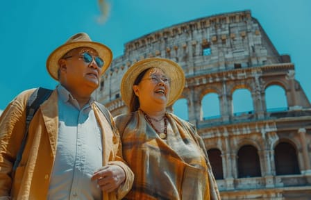 Professional Photoshoot at the Colosseum in Rome