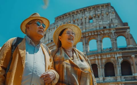 Professional Photoshoot at the Colosseum in Rome