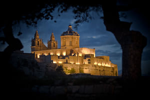 Malta By Night Guided Tour Visiting The Valletta Waterfront, Rabat & Mdina