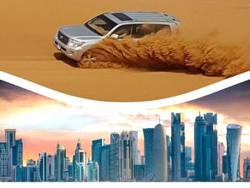 Full Day Tour, Doha city tour and desert safari combo tour Doha Qatar by Falcon Tours in Qatar