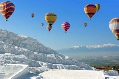 Pamukkale tour w. Entrance, Lunch & Transfer from Kemer