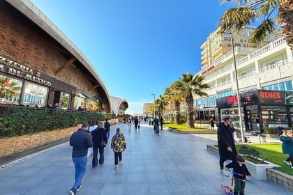 From Tirana: Durres city & Golem beach, Sun & History Day Trip