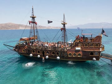 Barco De Pirata Cruise at 3 Islands in Kos