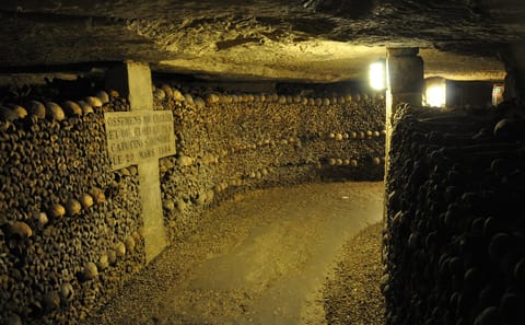 Explore the Paris Catacombs on a Guided Day Trip