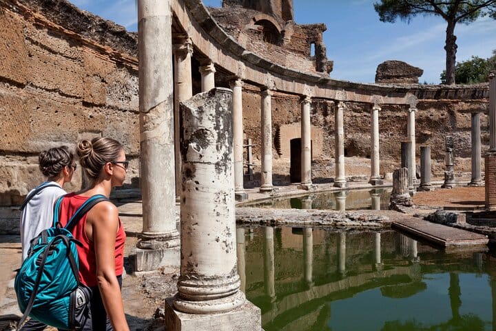 Villa Adriana Private Day Trip from Rome By Train