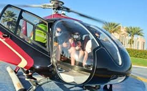 Dubai Helicopter Tour: Aerial Views of Iconic Landmarks