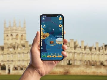 Oxford Exam GPS App Walking Tour Mobile Game