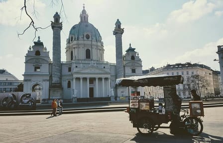 Professional Photography Session at Karlskirche in Vienna