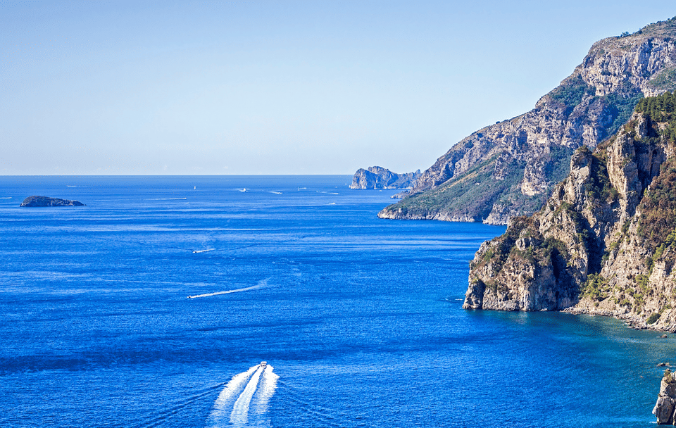 Private Boat Tour of Amalfi Coast from Sorrento