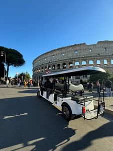Rome: 1,5H Gianicolo and Trastevere Guided Tour on a Golf Cart