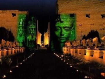 Luxor: Sound and Light Show at Karnak Temple with Transfers