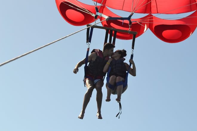 Parasailing Adventure On Marine Fly to Sky - Hurgahda