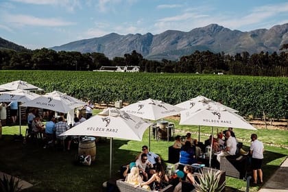 Full day Blue line Franschhoek From Cape Town