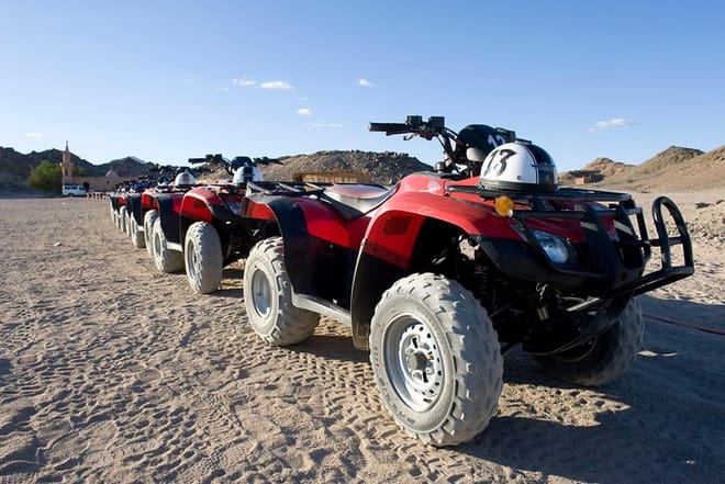 3 Hours ATV Quad &amp; Camel Riding With Transfer - Sharm El Sheikh