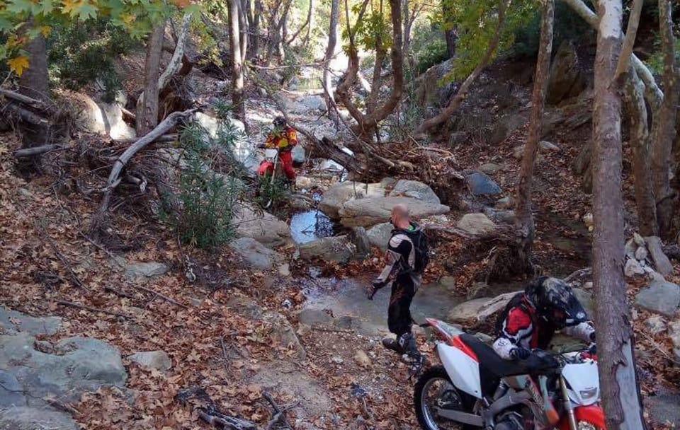 8-Day Enduro Motorcycle Tour in Peloponnese, Greece