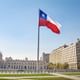 Bandera Bicentenario at La Moneda Palace