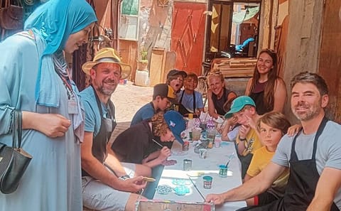 Marrakech Artisan Tour & Workshop Experience with Local Lunch